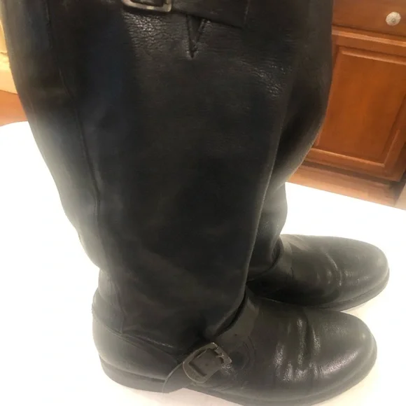 Frye Black Leather Boots - Picture 3 of 5